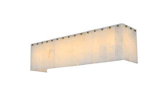 Georgina Six Light Wall Sconce in Satin Gold