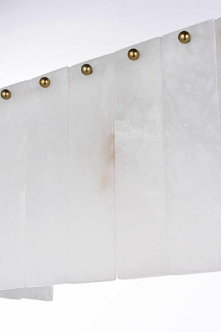 Georgina Six Light Wall Sconce in Satin Gold