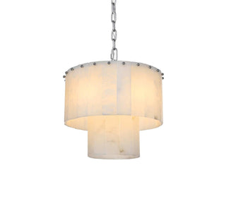 Georgina Six Light Chandelier in Chrome
