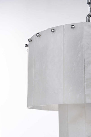 Georgina Six Light Chandelier in Chrome