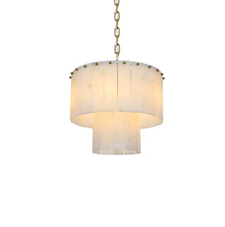 Georgina Six Light Chandelier in Satin Gold