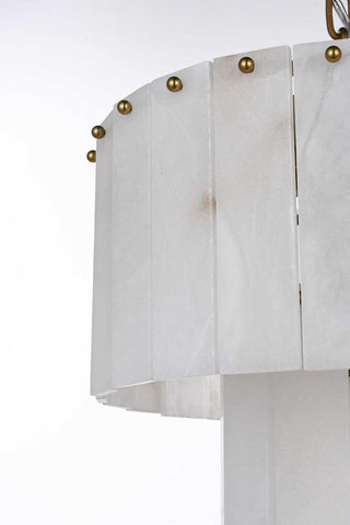 Georgina Six Light Chandelier in Satin Gold