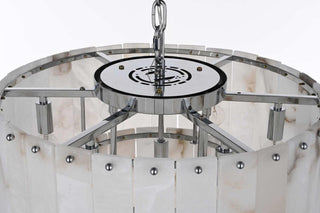 Georgina Nine Light Chandelier in Chrome