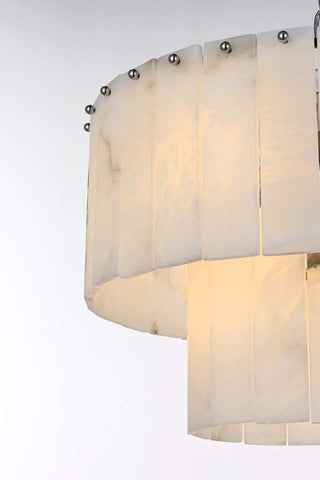 Georgina Nine Light Chandelier in Chrome
