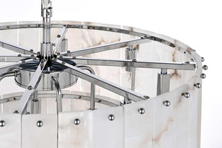 Georgina 12 Light Chandelier in Chrome