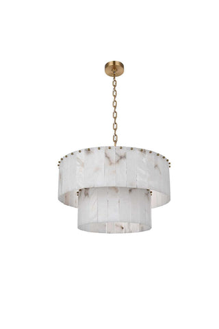 Georgina 12 Light Chandelier in Satin Gold