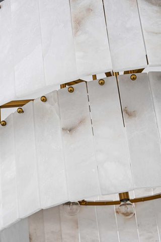 Georgina 18 Light Chandelier in Satin Gold