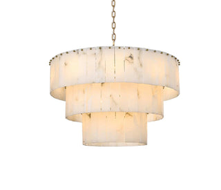Georgina 22 Light Chandelier in Satin Gold