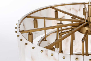 Georgina 22 Light Chandelier in Satin Gold