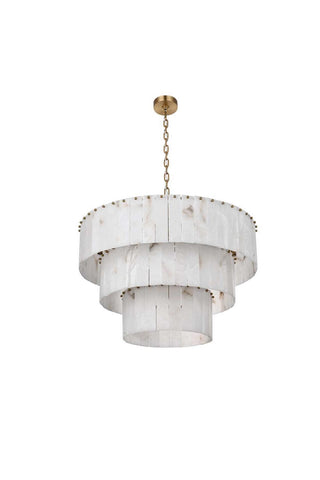 Georgina 22 Light Chandelier in Satin Gold