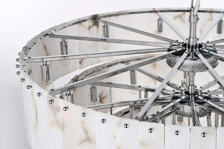 Georgina 34 Light Chandelier in Chrome
