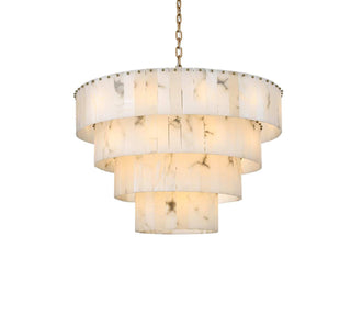 Georgina 34 Light Chandelier in Satin Gold