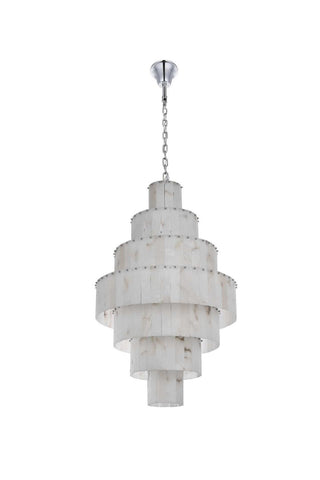 Georgina 37 Light Chandelier in Chrome