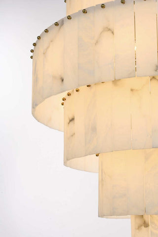 Georgina 37 Light Chandelier in Satin Gold