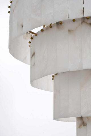 Georgina 37 Light Chandelier in Satin Gold
