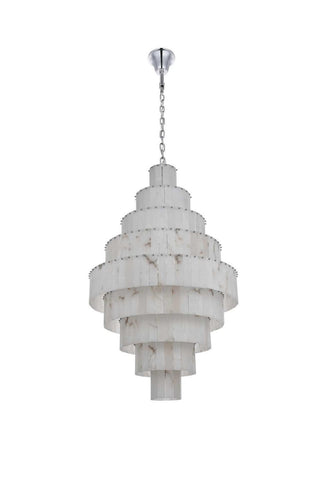 Georgina 59 Light Chandelier in Chrome