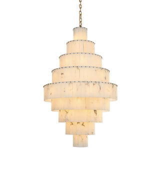 Georgina 59 Light Chandelier in Satin Gold