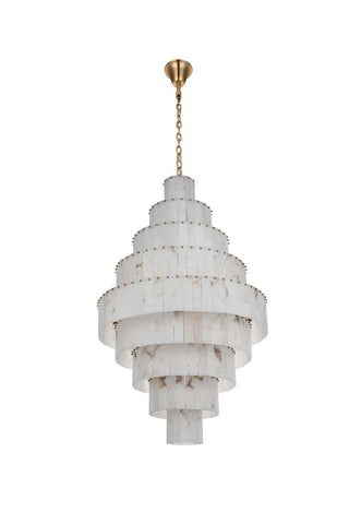 Georgina 59 Light Chandelier in Satin Gold