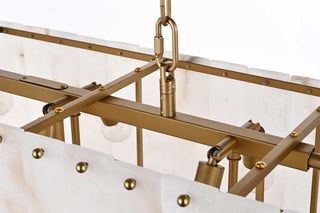 Georgina 14 Light Chandelier in Satin Gold