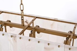 Georgina 20 Light Chandelier in Satin Gold