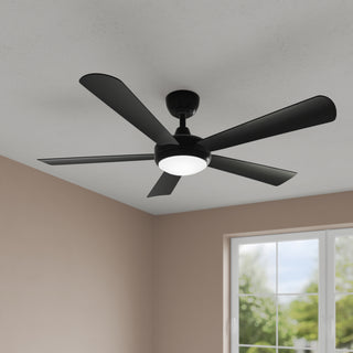 Airstra 52" Ceiling Fan in Matte Black