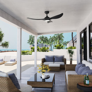Wynleaf 52" Ceiling Fan in Matte Black