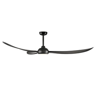 Wynleaf 72" Ceiling Fan in Matte Black