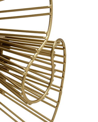 Ruche Mirror in Gold