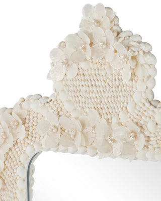 Capizelle Mirror in Natural / White