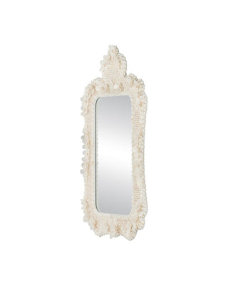 Capizelle Mirror in Natural / White