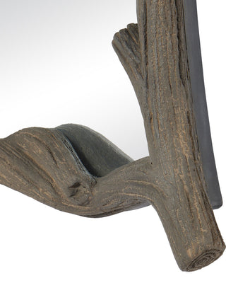 Dunmore Mirror in Charbon de Bois