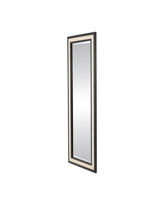 Deanna Mirror in Ivory / Black