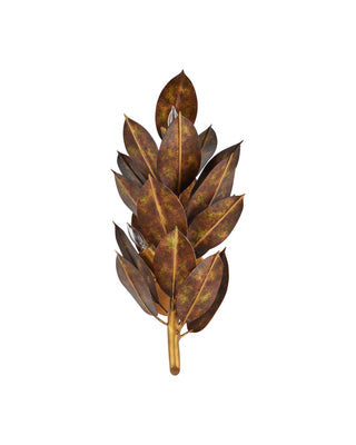 Weston Three Light Wall Sconce in Magnolia Leaf