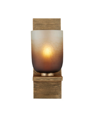 Purcell One Light Wall Sconce in Gold Luster / Antique Gold