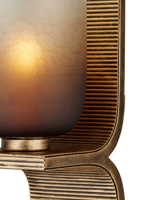 Purcell One Light Wall Sconce in Gold Luster / Antique Gold