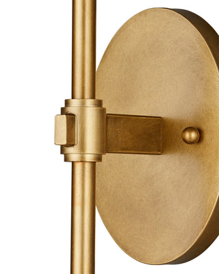 Grigsby One Light Wall Sconce in Antique Brass / Bronze