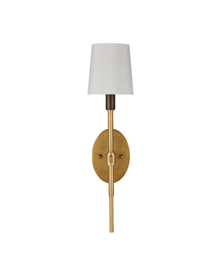Grigsby One Light Wall Sconce in Antique Brass / Bronze