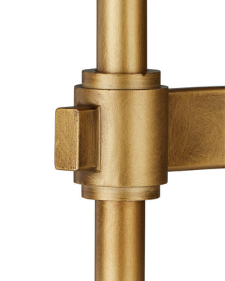 Grigsby Two Light Wall Sconce in Antique Brass / Bronze