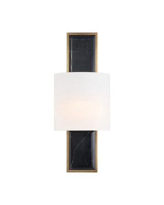 Lowesdale LED Wall Sconce in Black / Brass