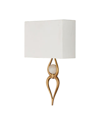 Omorfos LED Wall Sconce in Antique Brass / Natural White