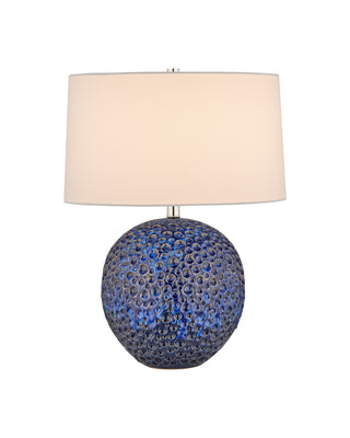 Mantilla One Light Table Lamp in Blue