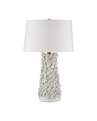 Seadrift One Light Table Lamp in White
