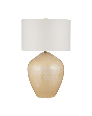 Eiderdown One Light Table Lamp in Beige