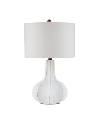 Bonbori One Light Table Lamp in White