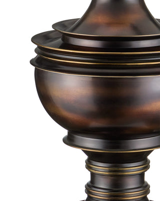Tribute One Light Table Lamp in Bronze