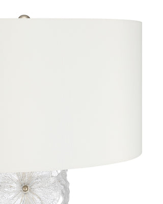 Mallow One Light Table Lamp in Clear / Champagne