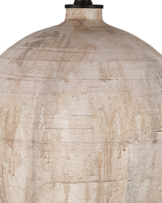 Fresco One Light Table Lamp in Beige / Brown