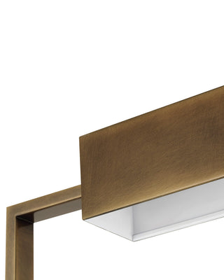 Ruxley LED Table Lamp in Polished Antique Brass