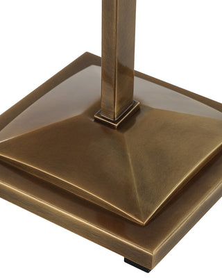 Ruxley LED Table Lamp in Polished Antique Brass