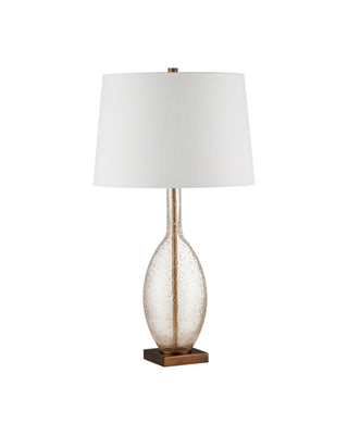 Adularia One Light Table Lamp in Gold Speckles / Dark Bronze